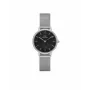 DANIEL WELLINGTON Quadro Sieviešu Pulkstenis 28mm Roze Zelts Nerūsējošais Tērauds Melna Āda DW00100661