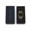 DANIEL WELLINGTON Unisex Pulkstenis DW00100765 42mm Rožu Zelts Nerūsējošā Tērauda Korpuss Melna Ādas Siksniņa Kvarcs