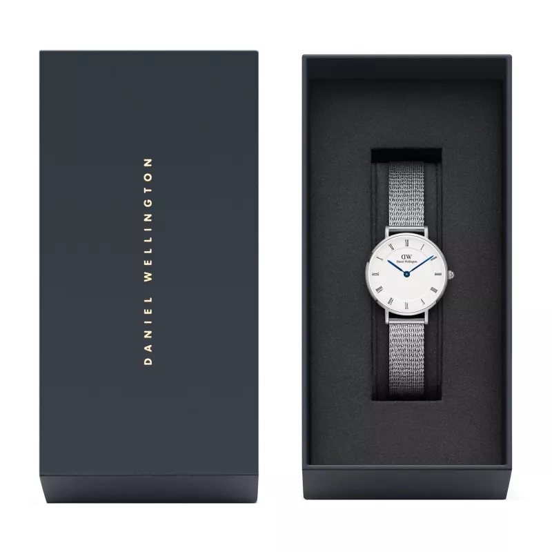 DANIEL WELLINGTON Sieviešu pulkstenis DW00100684 28mm Sudraba Nerūsējošā tērauda siets