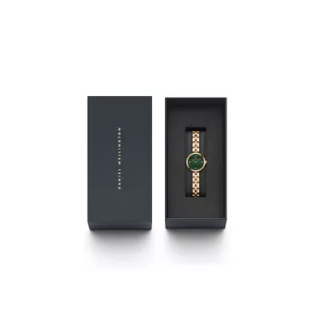 DANIEL WELLINGTON Sieviešu pulkstenis DW00100721 (22mm) - Rožu zelta nerūsējošā tērauda siets