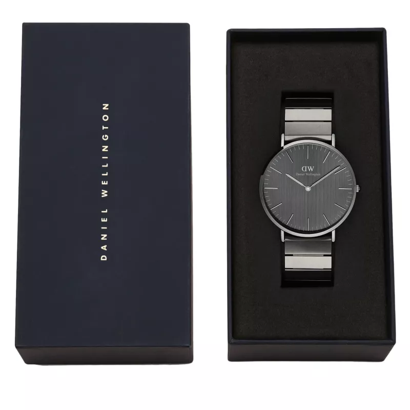 DANIEL WELLINGTON Sieviešu pulkstenis DW00100777 40mm Rožu zelts NATO