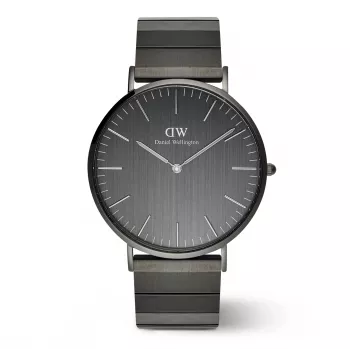 DANIEL WELLINGTON Sieviešu pulkstenis DW00100777 40mm Rožu zelts NATO