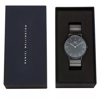 DANIEL WELLINGTON Sieviešu pulkstenis DW00100778 32mm Rožu zelts Nerūsējošais tērauds Siets