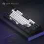 Dark Project Tamsus ALU87B Bushido mehāniskā tastatūra, G3MS Moonstone slēdzis, QWERTY angļu izkārtojums, Hot-Swappable, RGB, USB-C, alumīnija korpuss