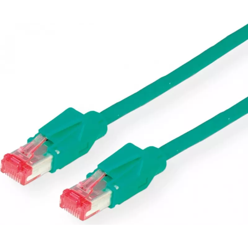 Dätwyler Cat6 S/FTP LSZH savienojuma kabelis RJ45 3m zaļš 21.05.0033