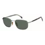 DAVID BECKHAM DB-1143-S-31Z Saulesbrilles Vīriešiem Tumši Havana Zaļa 57mm