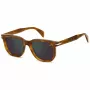 DAVID BECKHAM DB-7133-S-C9B Taisnstūra saulesbrilles Havana Brūna 52mm
