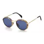 DAVID BECKHAM DB1033S2IKE9K Vīriešu saulesbrilles Havana Acetāts Zaļš Poliamīds 49mm