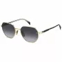 DAVID BECKHAM DB1162FSRHL Vīriešu kvadrātveida acetāta saulesbrilles Havana Green 56/19/145