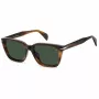 DAVID BECKHAM DB7135FSEX4 Vīriešu taisnstūra saulesbrilles 55/19/150 mm