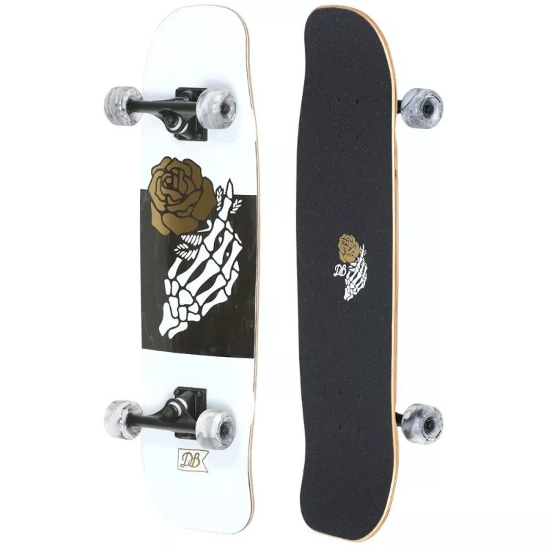 DB Cruiser Cheers 28 inch Maple Cruiser Skateboard ar Kicktail