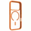 DBRAMANTE 1928 Grenen aizmugurējais vāciņš mobilajam telefonam - saderīgs ar MagSafe - pārstrādāta plastmasa - oranžs - Apple
