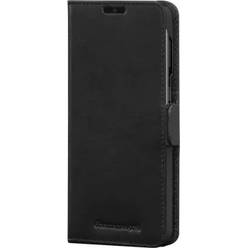 dbramante1928 Copenhagen Flip Case mobilajam tālrunim - Īsta āda - Melns - Samsung Galaxy S21+ 5G