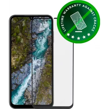 DBRAMANTE1928 Eco-Shield vāciņš Samsung Galaxy A25 5G - Black Edge ES25CL006139