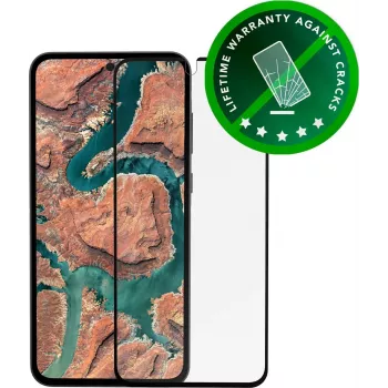 DBRAMANTE1928 Eco-Shield vāciņš Samsung Galaxy A35 5G - caurspīdīgs ar melnu malu ES35CL006138