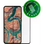 DBRAMANTE1928 Eco-Shield vāciņš Samsung Galaxy A35 5G - caurspīdīgs ar melnu malu ES35CL006138