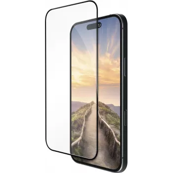 dbramante1928 Eco-shield ekrāna aizsargs mobilajam telefonam - Rāmja krāsa Melna - Apple iPhone 17 Pro