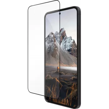 dbramante1928 Eco-shield ekrāna aizsargplēve Samsung Galaxy S25 – D3O rūdīts stikls, melns rāmis ESSSCL006486