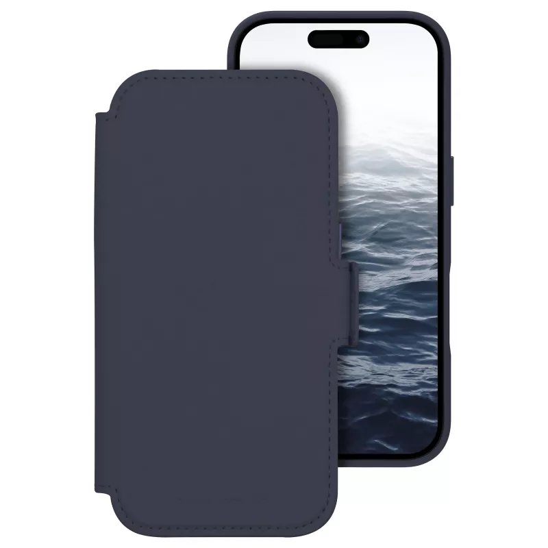 dbramante1928 Lynge Flip Case mobilajam telefonam - MagSafe saderība - Deep Water - Apple iPhone 17