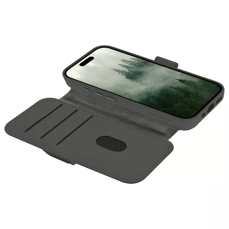 dbramante1928 Lynge Flip Case for Mobile Phone - MagSafe Compatibility - Forest Shade - for Apple iPhone 17