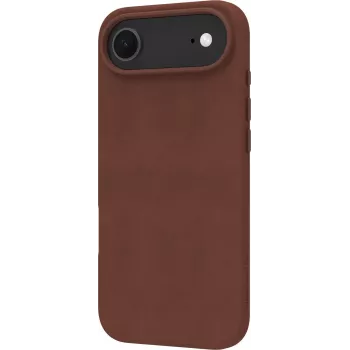 dbramante1928 Lynge Flip Case mobilajam telefonam - saderīgs ar MagSafe - īsta āda - tumši dzeltenbrūns - Apple iPhone Air