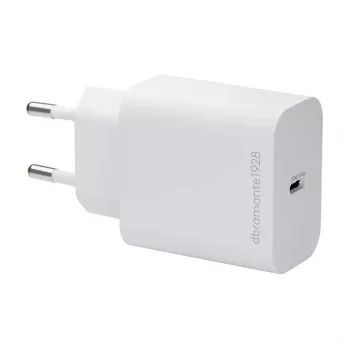 dbramante1928 re-charge 20W USB-C PD/PPS tīkla adapteris – balts (EU spraudnis, bez iepakojuma)