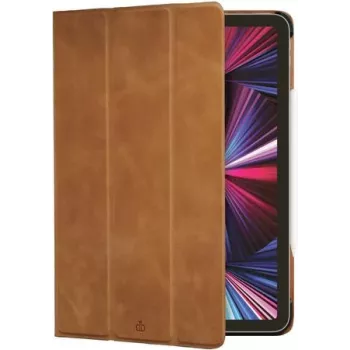 dbramante1928 Risskov iPad Pro 12,9 collu folio futrālis - pilngraudas āda, brūns RIIPGT001524