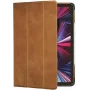 dbramante1928 Risskov iPad Pro 12,9 collu folio futrālis - pilngraudas āda, brūns RIIPGT001524