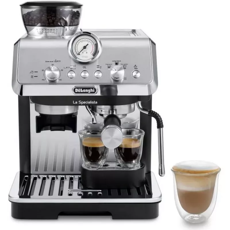 De'Longhi La Specialista Arte EC9155.MB Espresso Machine Silver