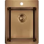 DEANTE 1-Bowl Steel Sink 440x440 mm Stainless Steel Satin Finish