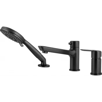 DEANTE 3-Hole Bathtub Mixer with Hand Shower Chrome