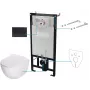 DEANTE 6-in-1 Slēptās tualetes komplekts