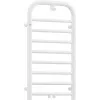 DEANTE Vannas istabas radiators 85 cm augstums - Kāpņu tipa dvieļu žāvētājs, balts RAL 9016, 550W