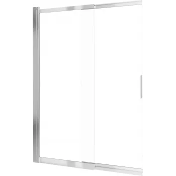 DEANTE Vannas ekrāns 100x140 cm, hromēts, rūdīts drošības stikls, EOS PDD I