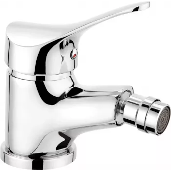 DEANTE BOJ 031M Bidet krāns ar automātisko aizbāzni, pulēts hroms, viena roktura svira, iebūvējams, 1.2 GPM