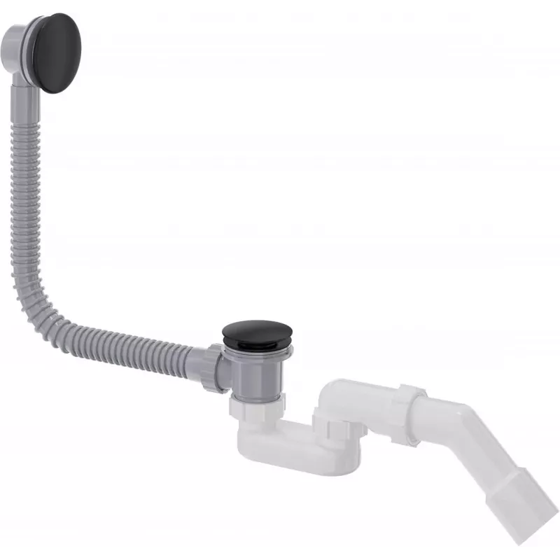 DEANTE Click-Clack Bathtub Siphon Black