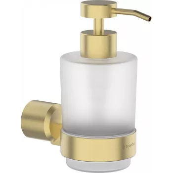 DEANTE Davino sienas montāžas manuālais ziepju dozators 200 ml matēts nerūsējošais tērauds