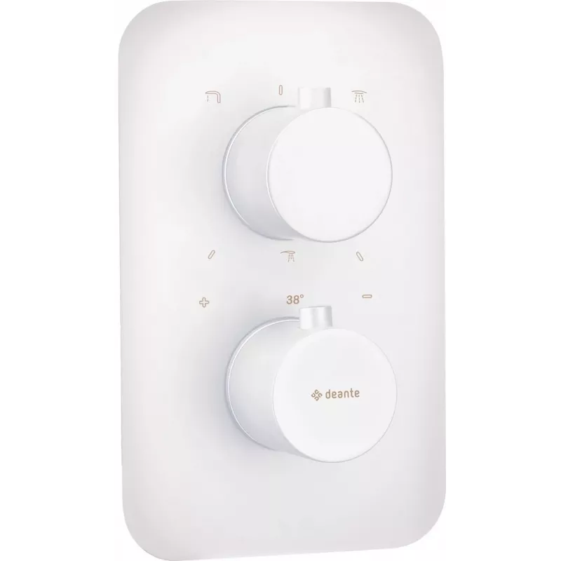 DEANTE Ārējais elements termostatiskajai KASTEI M30x1.5 Balts
