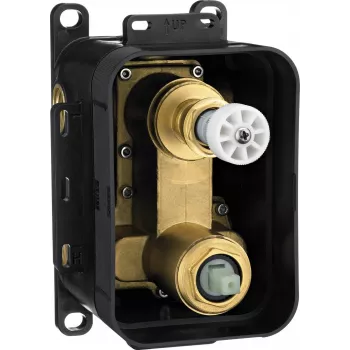 DEANTE Flush-Mounted Mixer BOX with Spray Switch - Chrome - Omnires Y Series
