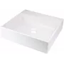 DEANTE Granīta virsmas izlietne ar jaucējkrāna atveri - 400x400 mm Black Onyx