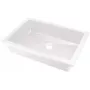 DEANTE Granīta zemmontāžas/iegremdējama izlietne Bēša 580x440 mm