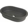 DEANTE Granīta zemmontāžas padziļināta izlietne Grafīts 500x440mm