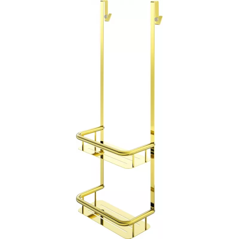 DEANTE Hanging Shower Caddy Black 2 Shelves