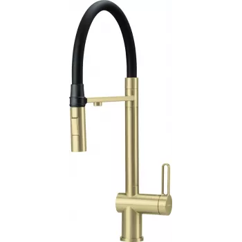 DEANTE virtuves jaucējkrāns ar filtru un elastīgu snīpi - hroms