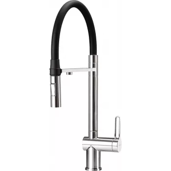 DEANTE Virtuves jaucējkrāns ar filtru un elastīgu snīpi - Hroms