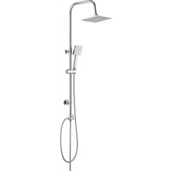 DEANTE NAC 01FK 1-funkcijas dušas galva, lietus strūkla, hroms, 100 mm