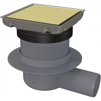DEANTE Point Drain - Reversible 100x100 mm Nerūsējošā tērauda dušas noteka