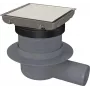 DEANTE Point Drain - Reversible Nerūsējošā tērauda dušas noteka 150x150mm