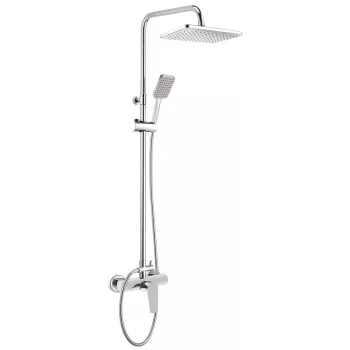 DEANTE Lietus duša ar jaucējkrānu Hroms 250mm
