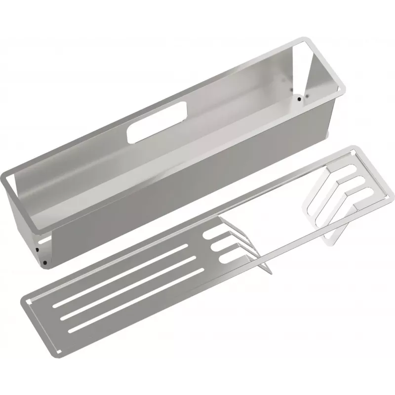 DEANTE Sink Accessory Set Stainless Steel Brushed Silver